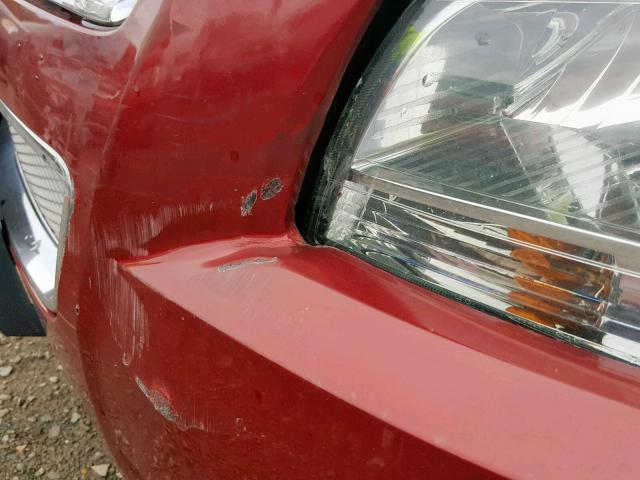 1G1ZK57B49F218208 - 2009 CHEVROLET MALIBU LTZ წითელი ფოტო 9