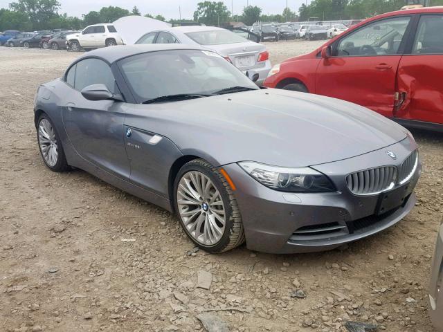 WBALM7C54DE385179 - 2013 BMW Z4 SDRIVE3 GRAY photo 1