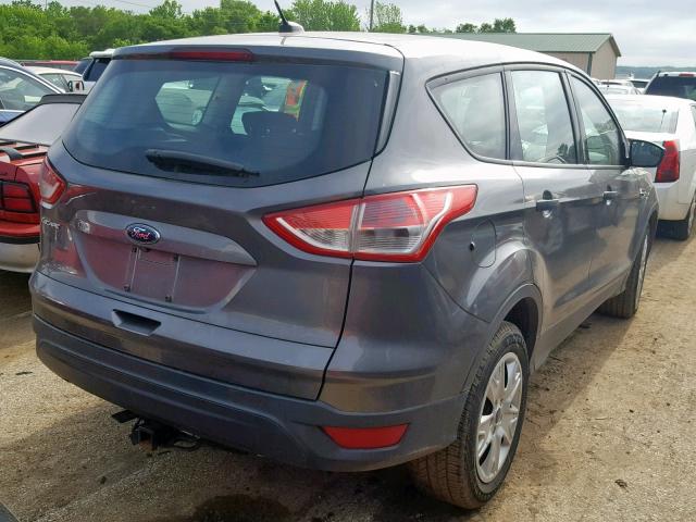 1FMCU0F71EUB57277 - 2014 FORD ESCAPE S GRAY photo 4