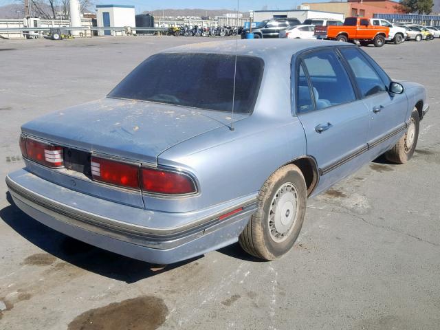 1G4HP52LXRH554708 - 1994 BUICK LESABRE CU BLUE photo 4