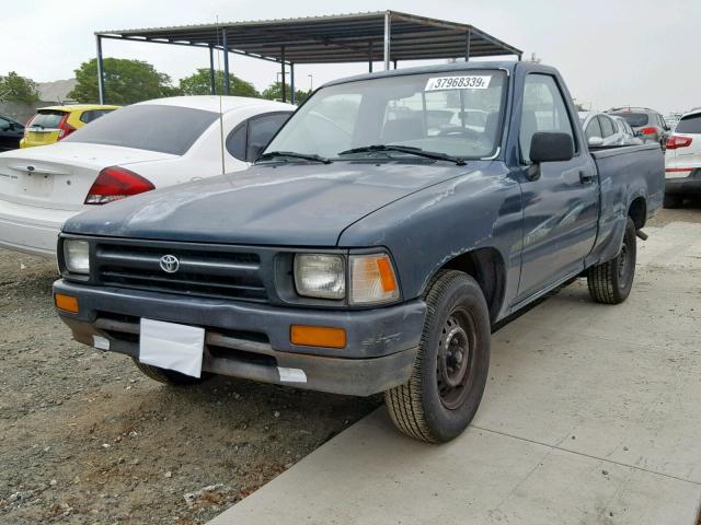 4TARN81A4RZ259335 - 1994 TOYOTA PICKUP 1/2 GREEN photo 2