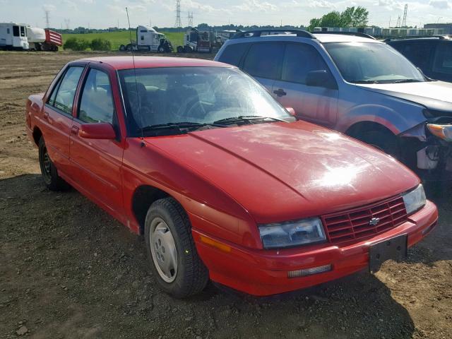 1G1LD5541SY242674 - 1995 CHEVROLET CORSICA RED photo 1