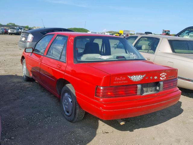 1G1LD5541SY242674 - 1995 CHEVROLET CORSICA RED photo 3
