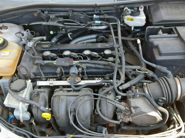 1FAFP34N86W142489 - 2006 FORD FOCUS ZX4 SILVER photo 7