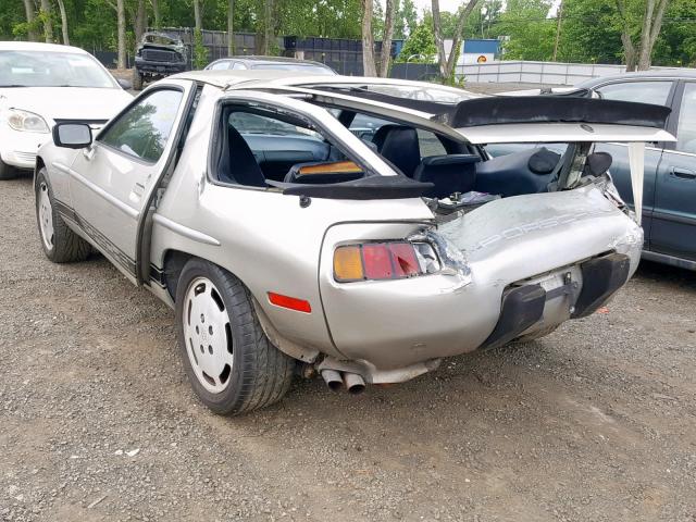 WP0JB0925ES862645 - 1984 PORSCHE 928 S GRAY photo 3