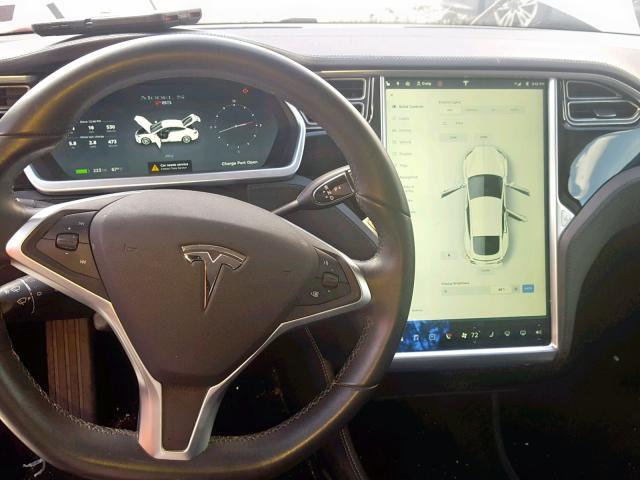 5YJSA1H13EFP32365 - 2014 TESLA MODEL S أبيض صورة 9