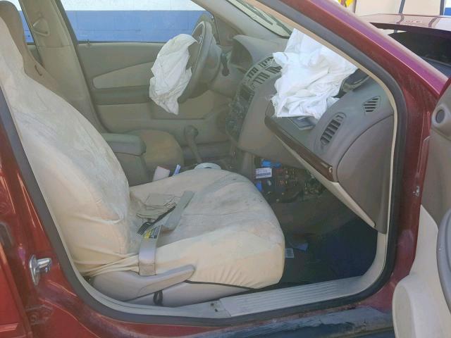 1G1ZT64835F143670 - 2005 CHEVROLET MALIBU MAX 红色 照片 5