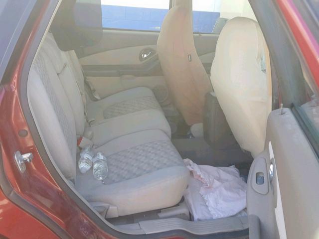 1G1ZT64835F143670 - 2005 CHEVROLET MALIBU MAX 红色 照片 6