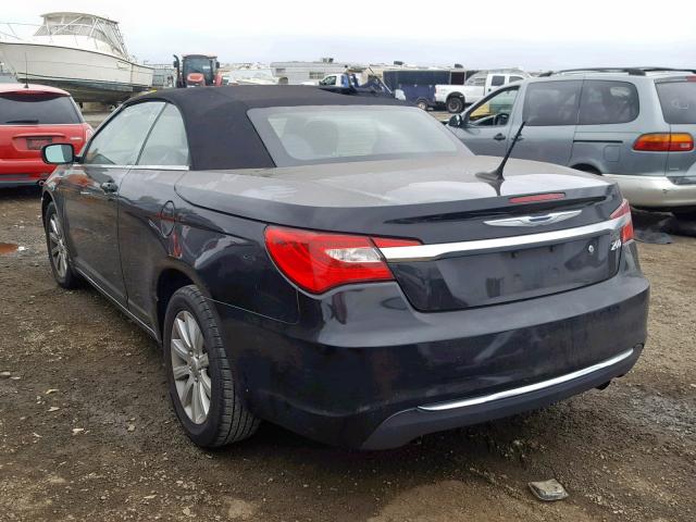 1C3BCBEB9DN531684 - 2013 CHRYSLER 200 TOURIN BLACK photo 3