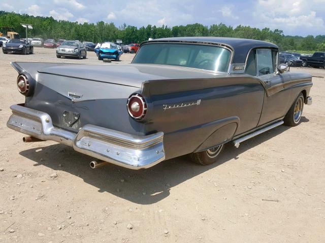 D7FW263482 - 1957 FORD FAIRLANE GRAY photo 4