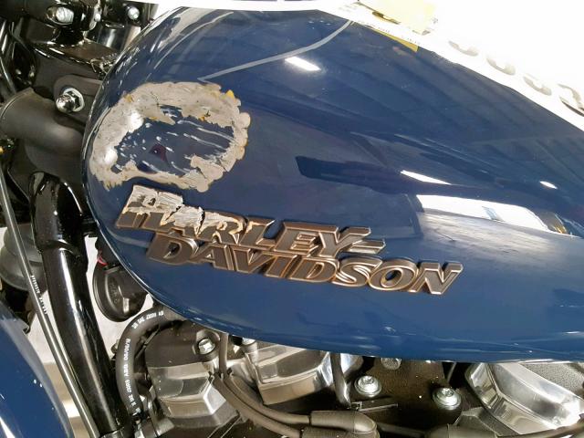 1HD1YJJ25KB043483 - 2019 HARLEY-DAVIDSON FXBB BLUE photo 9