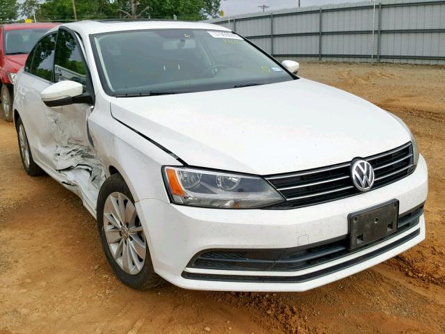 3VWLA7AJ7FM421968 - 2015 VOLKSWAGEN JETTA TDI WHITE photo 1