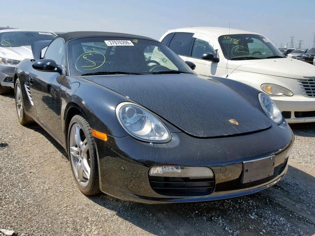 WP0CA29867U710649 - 2007 PORSCHE BOXSTER BLACK photo 1