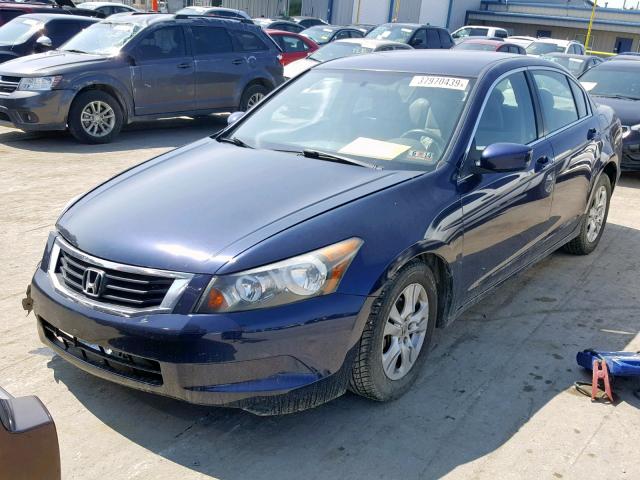 1HGCP2F45AA115902 - 2010 HONDA ACCORD LXP BLUE photo 2