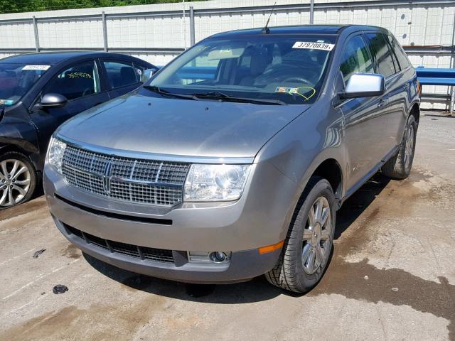 2LMDU88C28BJ40306 - 2008 LINCOLN MKX SILVER photo 2