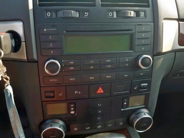 WVGBC77L44D070085 - 2004 VOLKSWAGEN TOUAREG 3. GRAY photo 9