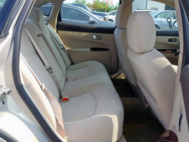 2G4WC582881182434 - 2008 BUICK LACROSSE C BEIGE photo 6