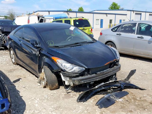 KMHDH6AE6DU023364 - 2013 HYUNDAI ELANTRA CO BLACK photo 1