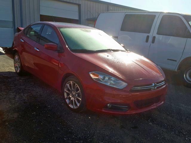 1C3CDFCA5DD106956 - 2013 DODGE DART LIMIT RED photo 1