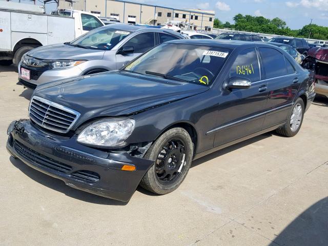 WDBNG70J83A323647 - 2003 MERCEDES-BENZ S 430 GRAY photo 2