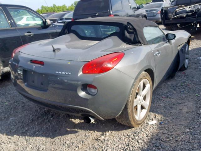 1G2MB35B48Y109117 - 2008 PONTIAC SOLSTICE GRAY photo 4