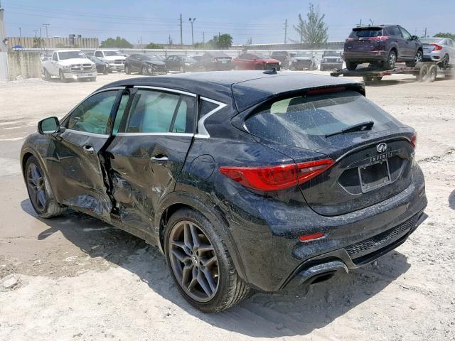 SJKCH5CP9HA024893 - 2017 INFINITI QX30 BASE BLACK photo 3