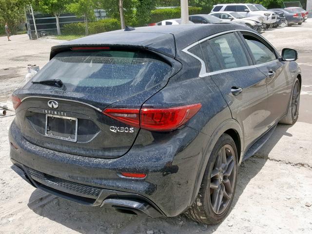 SJKCH5CP9HA024893 - 2017 INFINITI QX30 BASE BLACK photo 4