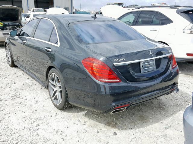 WDDUG8CBXEA046869 - 2014 MERCEDES-BENZ S 550 BLACK photo 3