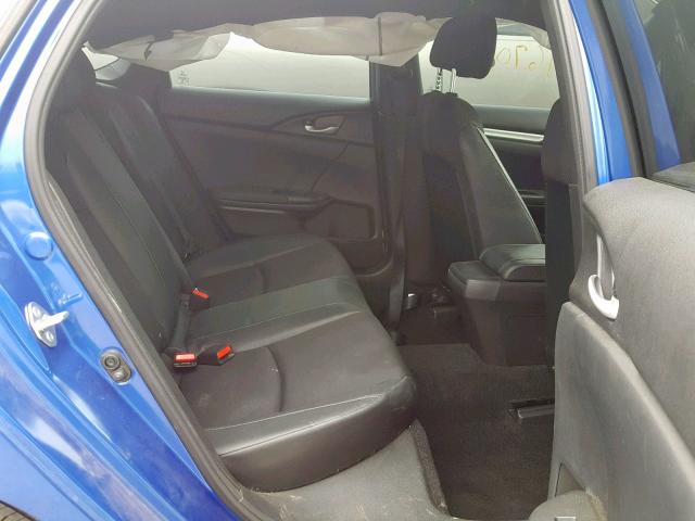 2HGFC2F8XKH513511 - 2019 HONDA CIVIC SPOR BLUE photo 6