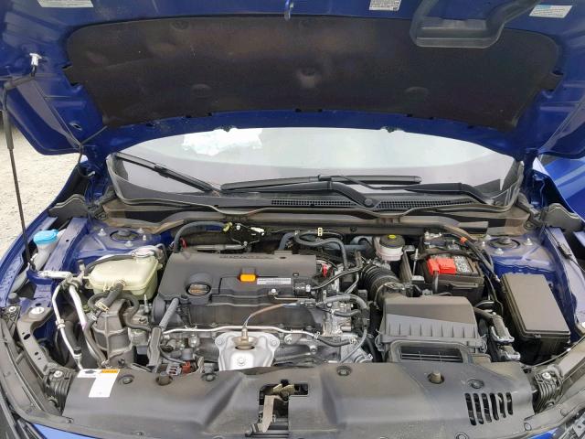 2HGFC2F8XKH513511 - 2019 HONDA CIVIC SPOR BLUE photo 7