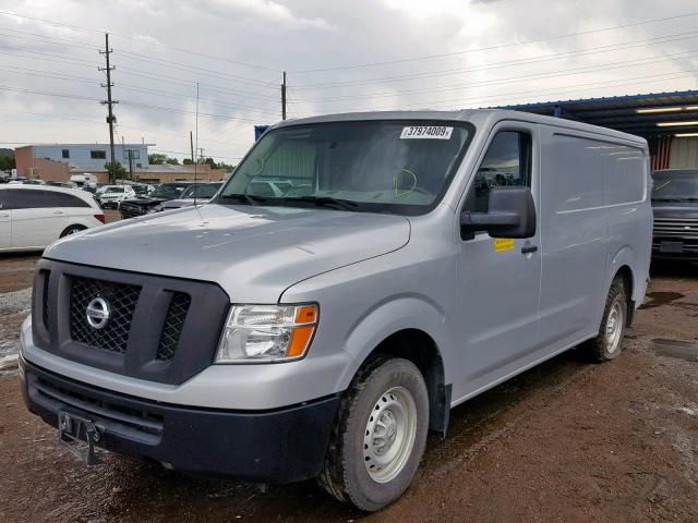 1N6BF0KM4GN801452 - 2016 NISSAN NV 1500 S SILVER photo 2