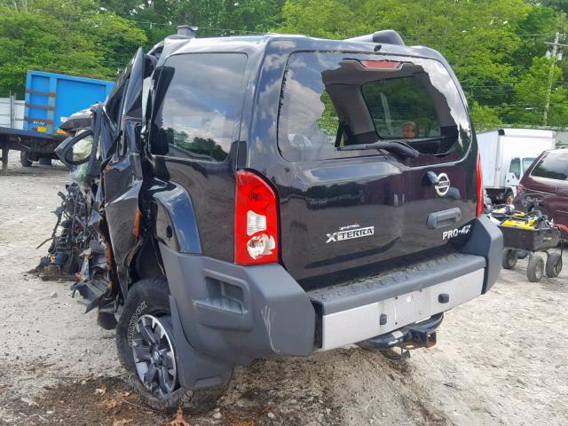 5N1AN0NW4FN658933 - 2015 NISSAN XTERRA X BLACK photo 3