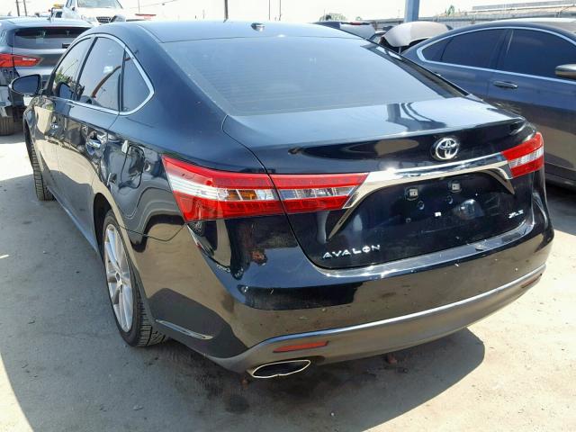 4T1BK1EB1DU064917 - 2013 TOYOTA AVALON BAS BLACK photo 3