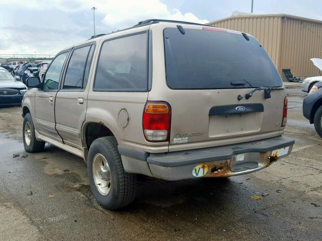 1FMZU34X0WZA67038 - 1998 FORD EXPLORER TAN photo 3