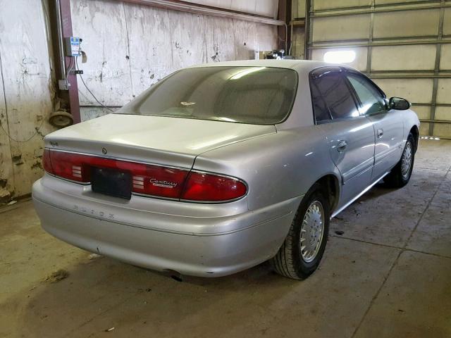 2G4WY55J321213299 - 2002 BUICK CENTURY LI SILVER photo 4