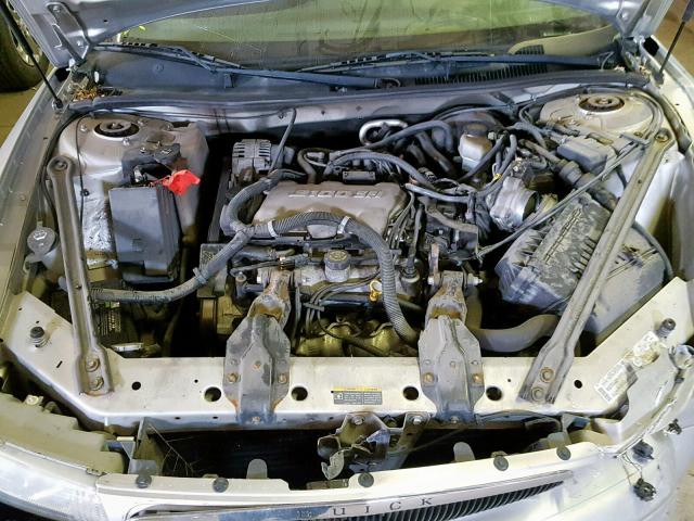 2G4WY55J321213299 - 2002 BUICK CENTURY LI SILVER photo 7