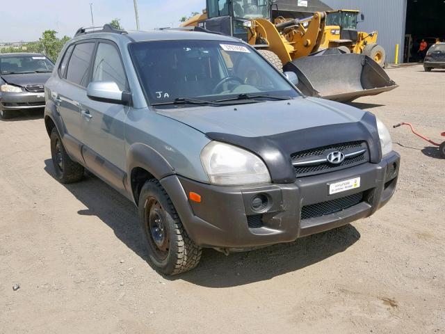 KM8JM12D96U404331 - 2006 HYUNDAI TUCSON GL BLUE photo 1