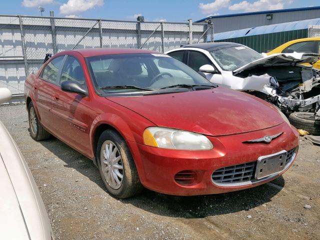 1C3EL46U91N720131 - 2001 CHRYSLER SEBRING LX RED photo 1