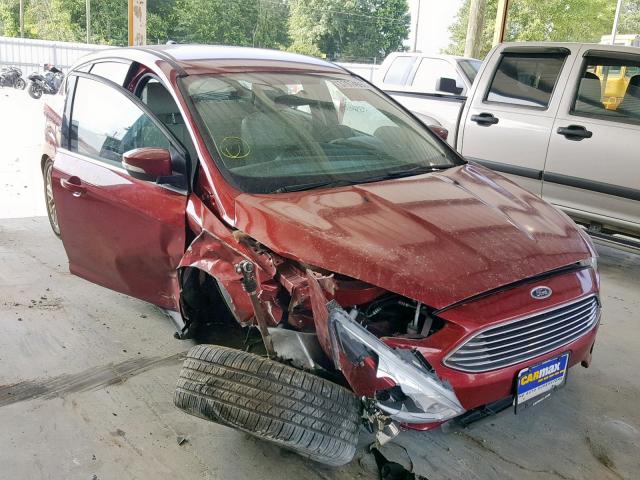 1FADP3N29GL330498 - 2016 FORD FOCUS TITA RED photo 1