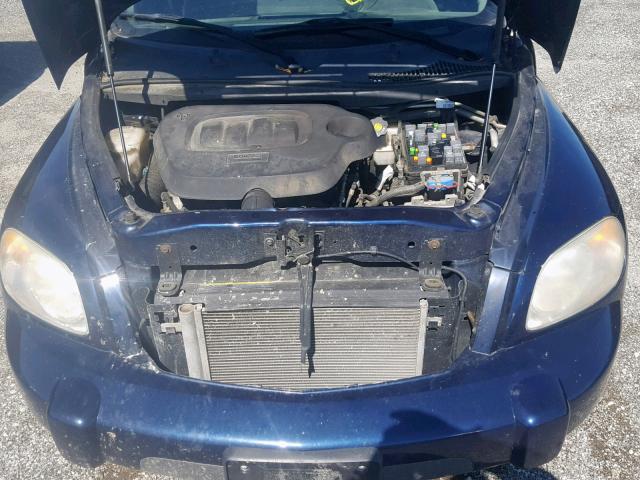 3GNBABDB0AS634259 - 2010 CHEVROLET HHR LT BLUE photo 7