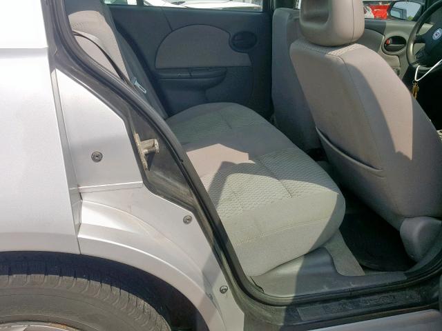 1G8AJ52F95Z160231 - 2005 SATURN ION LEVEL SILVER photo 6