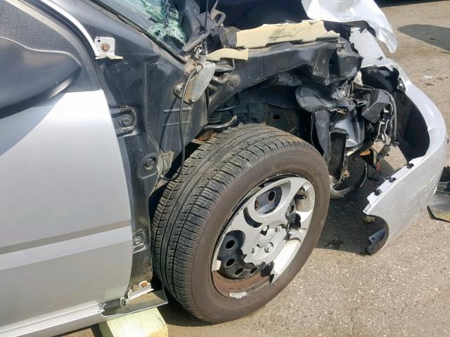 1G8AJ52F95Z160231 - 2005 SATURN ION LEVEL SILVER photo 9