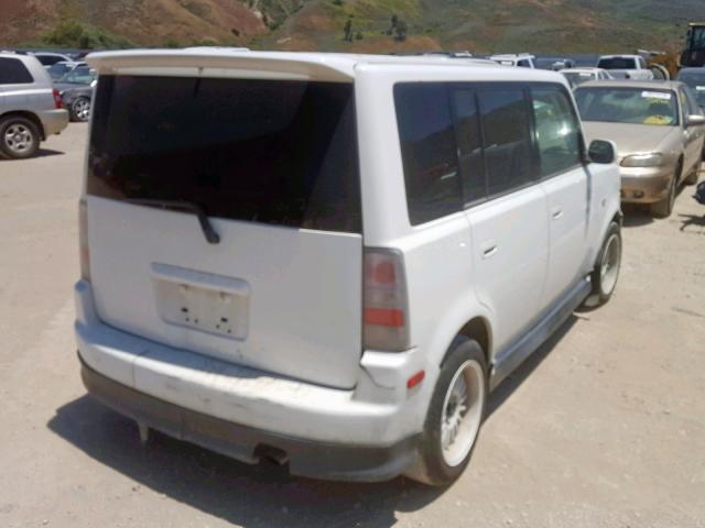 JTLKT334054020494 - 2005 TOYOTA SCION XB 白色 照片 4