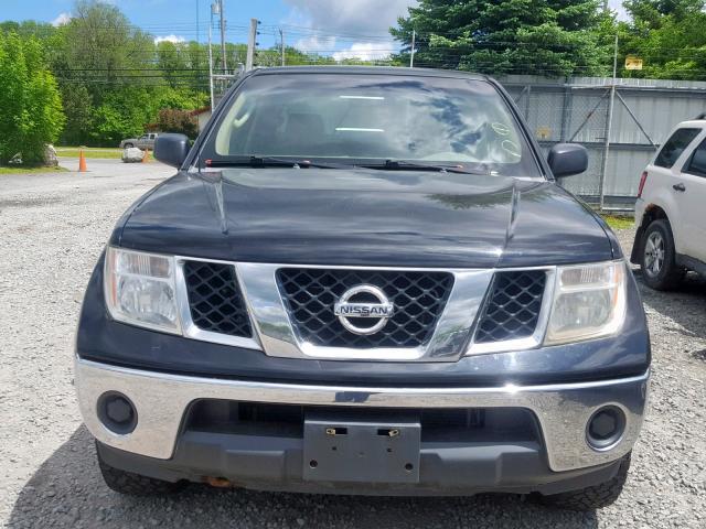 1N6AD07W88C408949 - 2008 NISSAN FRONTIER C BLACK photo 9