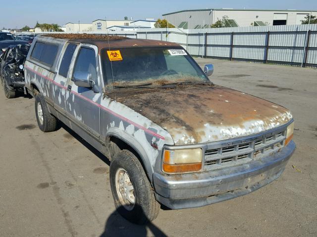 1B7GG23Y1RS632496 - 1994 DODGE DAKOTA GRAY photo 1