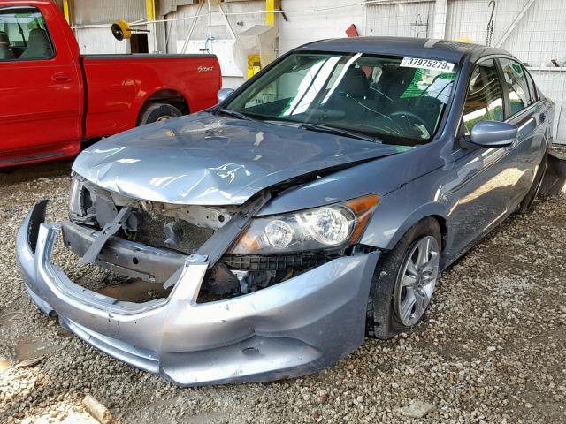 1HGCP2F49BA101678 - 2011 HONDA ACCORD LXP BLUE photo 2