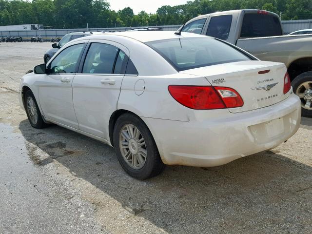 1C3LC56B39N561016 - 2009 CHRYSLER SEBRING TO WHITE photo 3