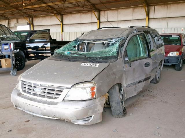 2FMZA51604BA50921 - 2004 FORD FREESTAR S SILVER photo 2