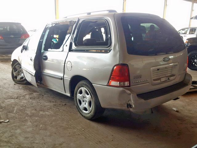 2FMZA51604BA50921 - 2004 FORD FREESTAR S SILVER photo 3