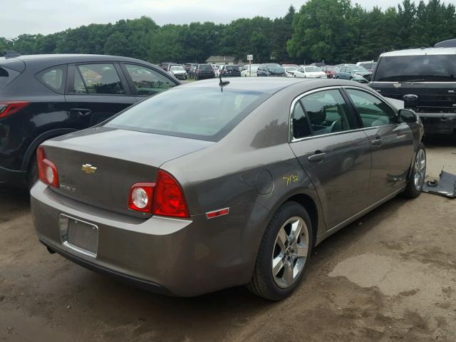1G1ZC5EB5AF183523 - 2010 CHEVROLET MALIBU 1LT 灰色 照片 4